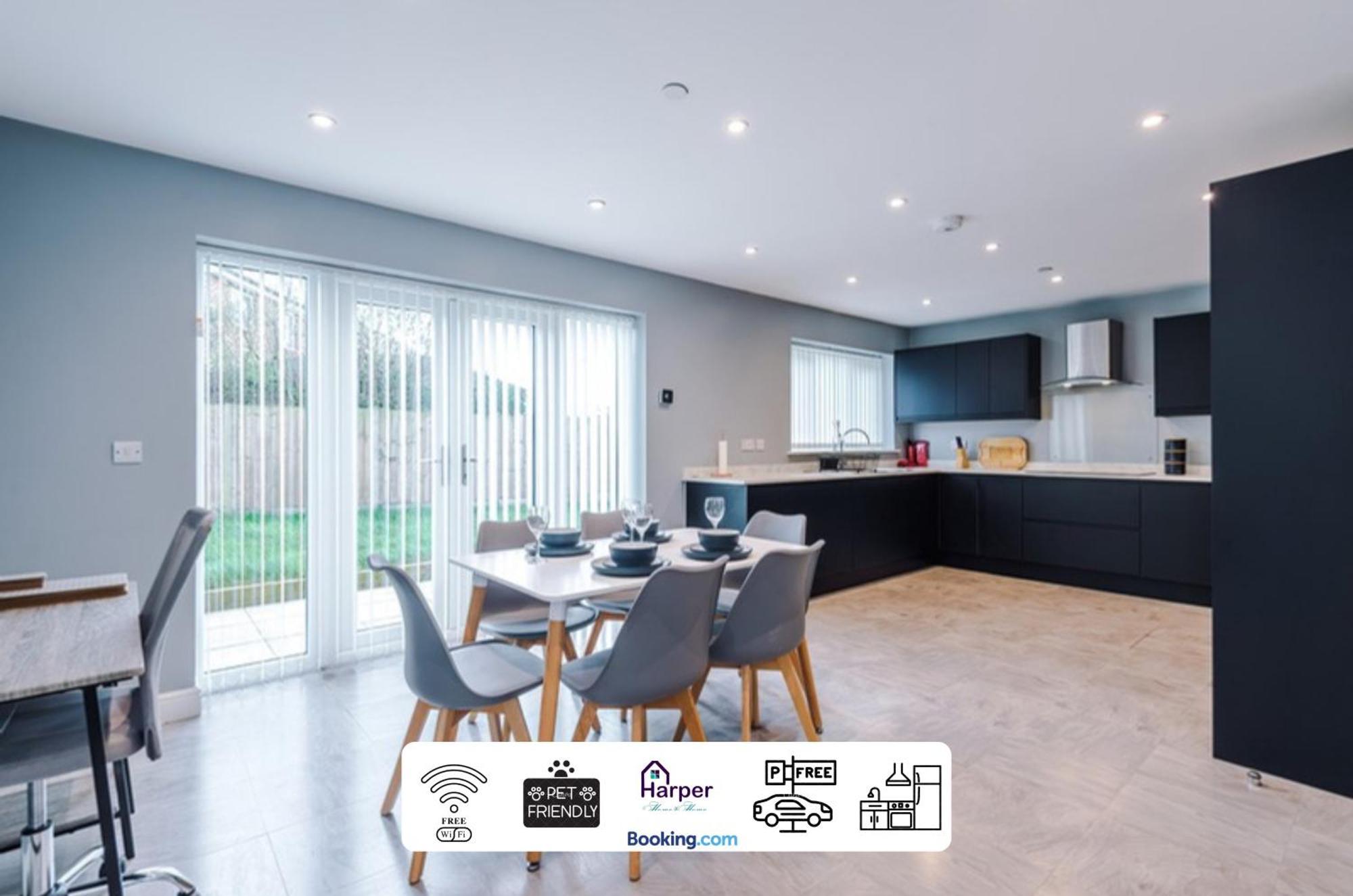 Harper's Haven: Spacious Detached House In Hawarden *