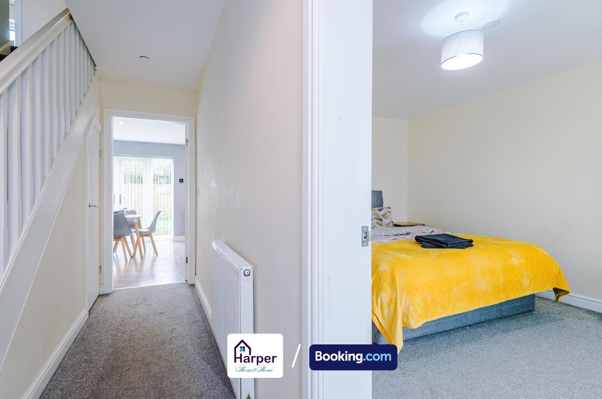 Spacious Detached House Driveway By Harperletting Shortlets & Serviced Hawarden With Long Or Short Disc Options Ferienhaus *